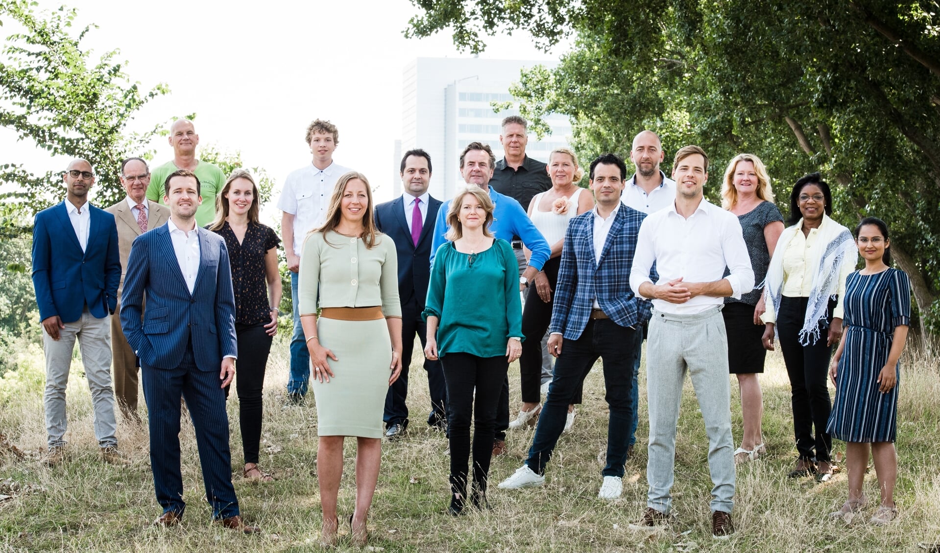 Het team van de VVD.
