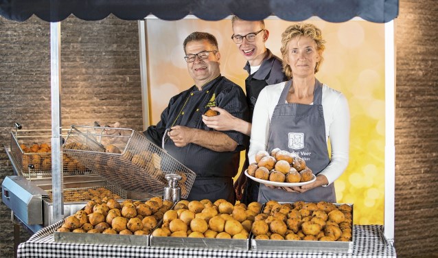 Jaap, Remco en Aukje van der Veer (archieffoto).