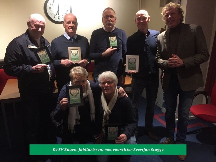 Jubilarissen van SV Baarn