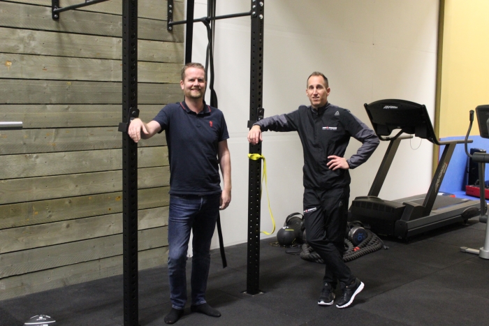 Trainingsruimte en trainers