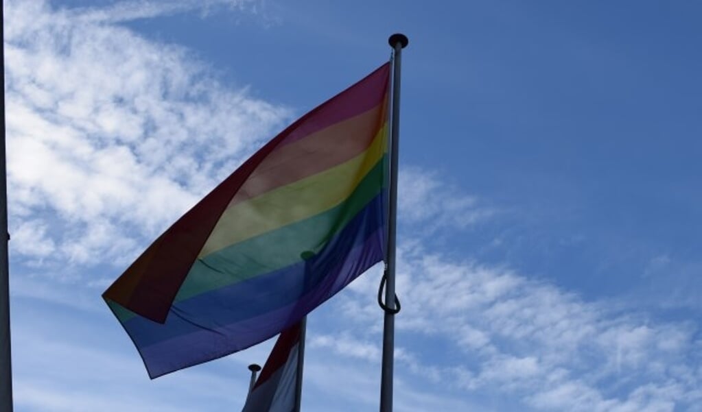 Zal donderdag de Regenboogvlag gehesen worden? (Foto: Rick Praamstra)