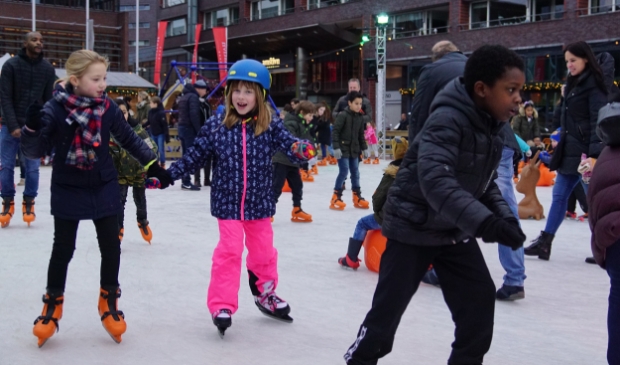 <p>De schaatsbaan tijdens de vorige editie in 2019.</p>