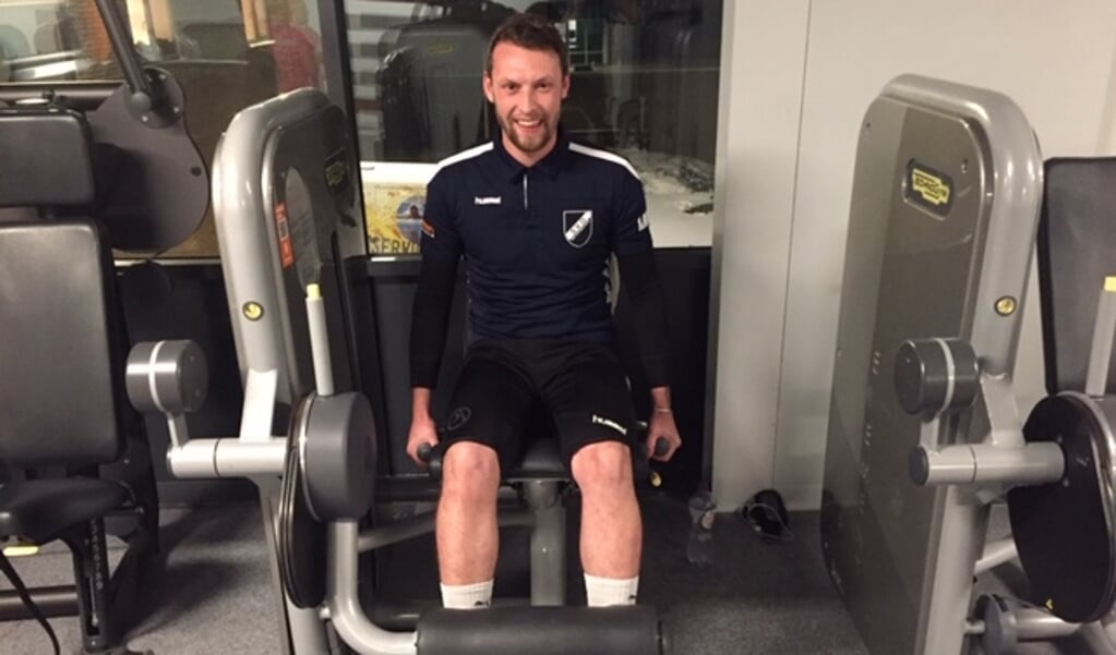  Jop Stöfsel is na zware blessures weer helemaal fit. 