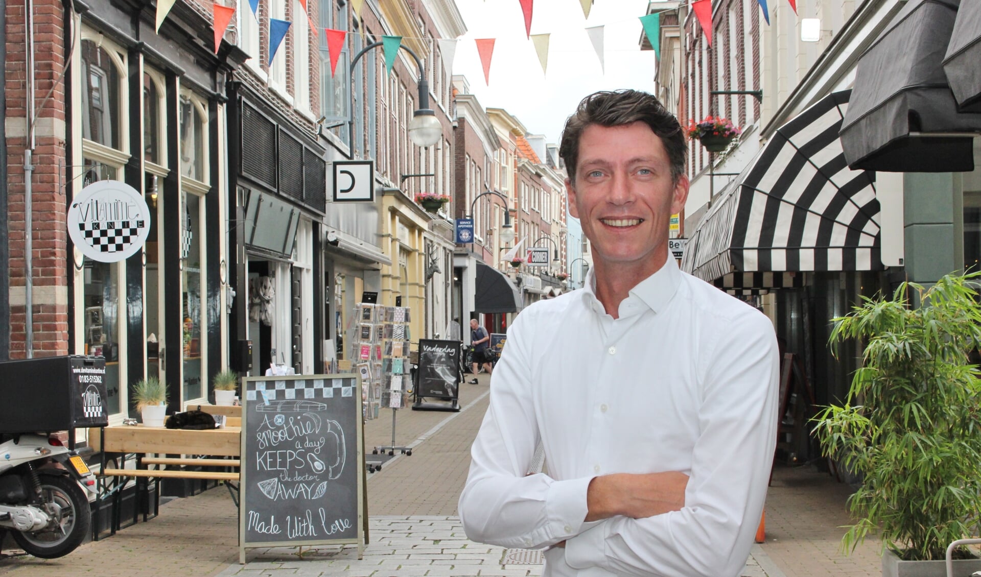 Roeland Hagesteijn is de initiatiefnemer en eigenaar van 'Slim Verhuizen'.