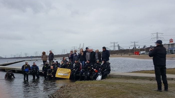 O.S.C. Moby Dick nieuwjaarsduik 2019