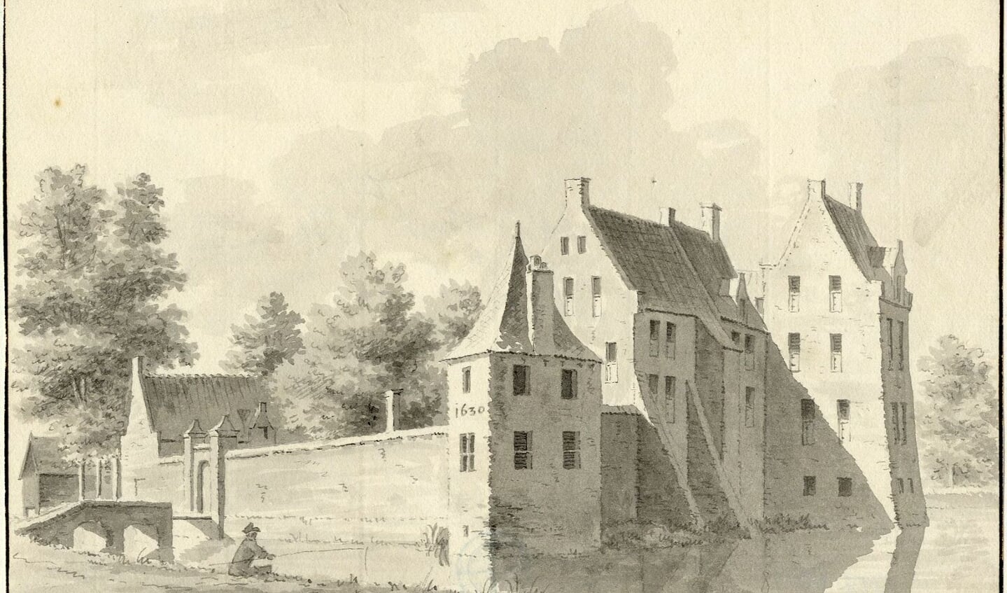 Kasteel Schalkwijk in 1732