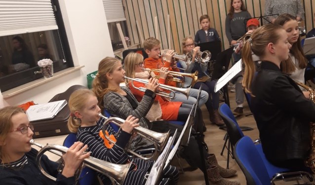 Het opleidingsorkest heeft momenteel zo'n twintig leerlingen.