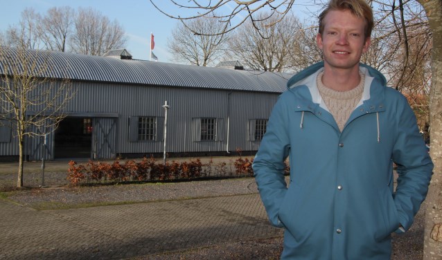 Joris bij de Genieloods. "Het wordt een kleinschalig festival voor een groot publiek. Voor jong tot oud."