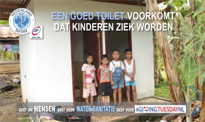 Een goed toilet voorkomt dat kinderen ziek worden.
