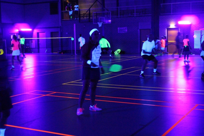 Blacklight Badminton