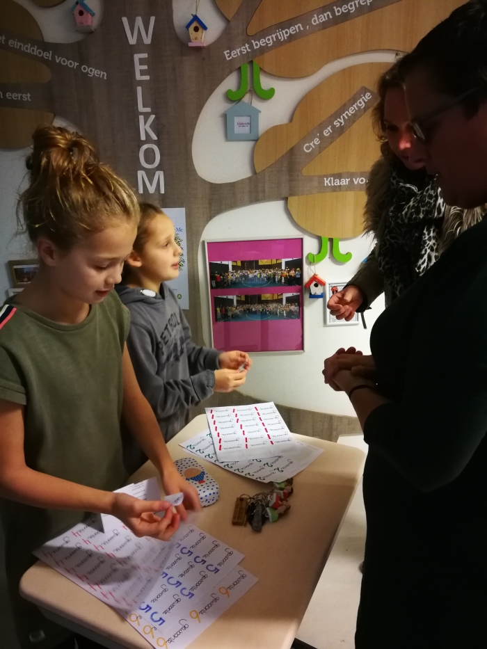 iedere bezoeker werd enthousiast welkom geheten