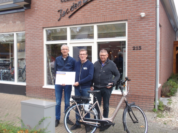 Bert van de Kleut (Vrienden van Parousie), Jac. Den Boer, Henk Huls (bewoner van Parousie)