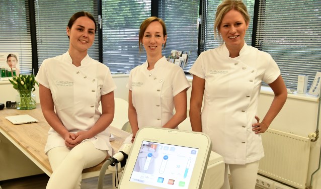 Van links naar rechts: Linde de Visser, Marsha Stenders, Annemarijn van Dort.