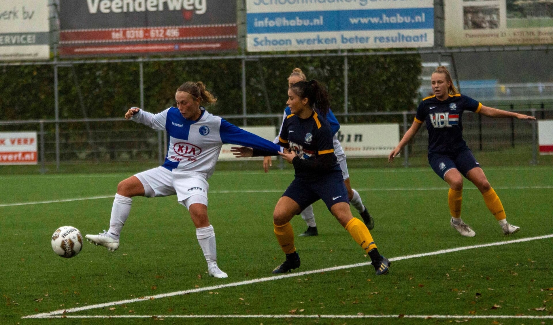 Dominique van Wensveen maakte het derde doelpunt