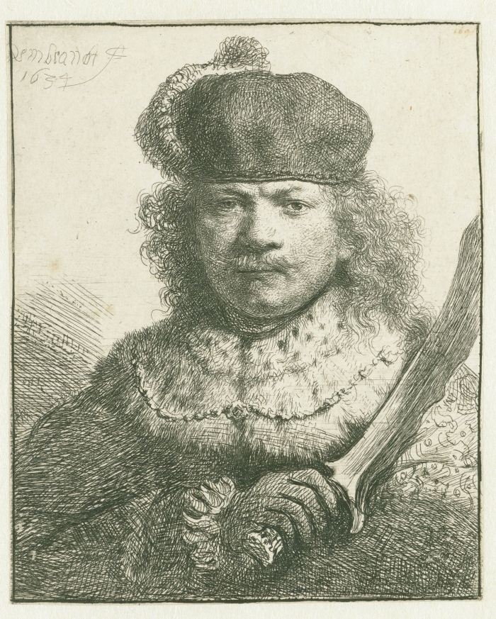 Zelfportret van Rembrandt