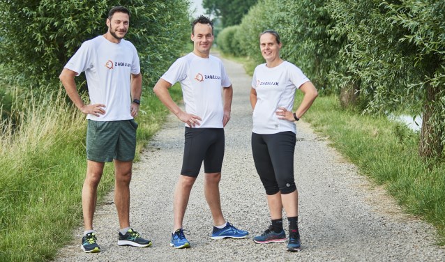 Op zondag 13 oktober gaan Marien de Hek, Ben Moen en Esther Bot-Moen de Eindhovense halve marathon lopen.