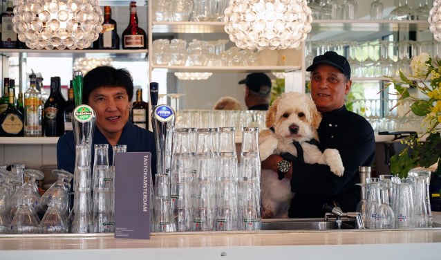 Dianto, Richard en hond Karamel