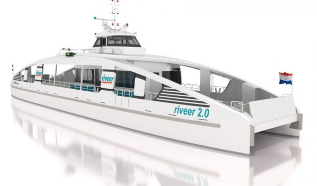 Het ontwerp van de elektrische veerpont