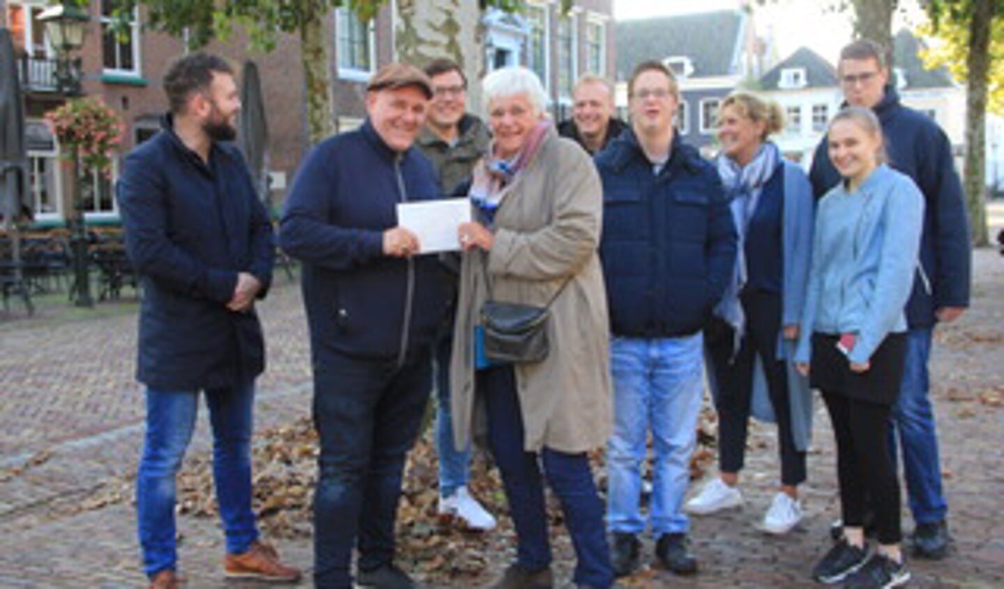 Een mooie bijdrage voor het hospice
