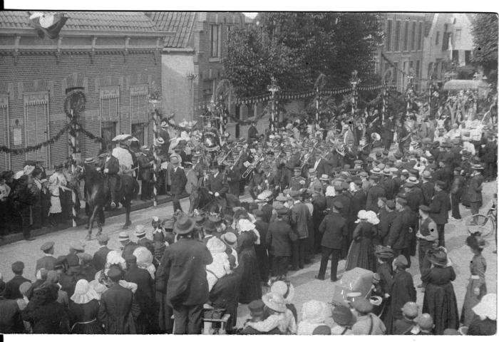 het Nijkerks Fanfare Corps begin 20e eeuw