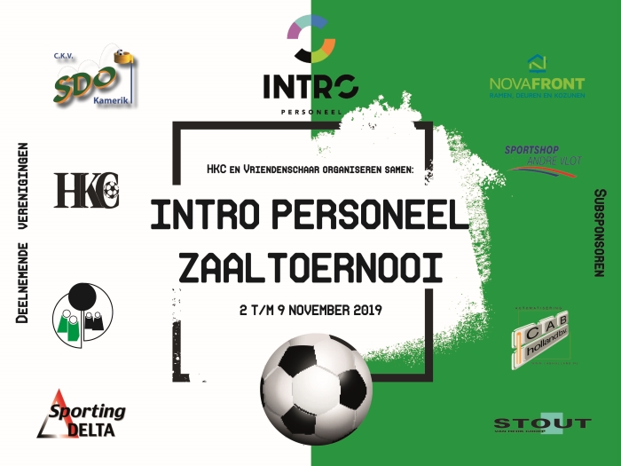 Affiche INTRO Personeel Zaaltoernooi