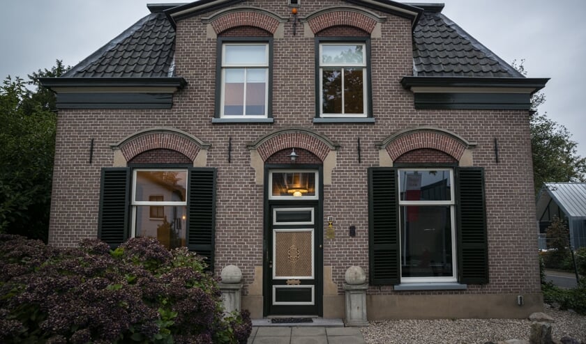 De villa aan de Amersfoortsestraat in Barneveld.