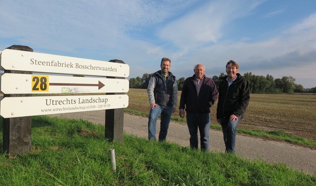 Jan-Dirk de Bruijn (PCG), Gerard Migchels (CDA) en Frans van der Tol (SP)