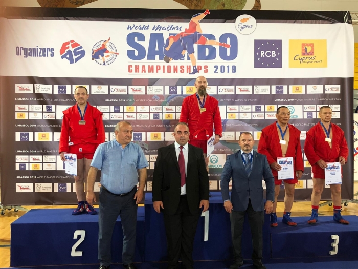Nico Herbert wint zilver op de WK Sambo Masters 2019
