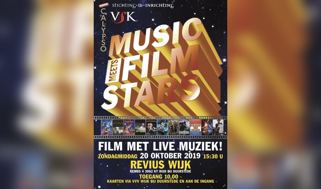 Film met live muziek bij Revius Wijk