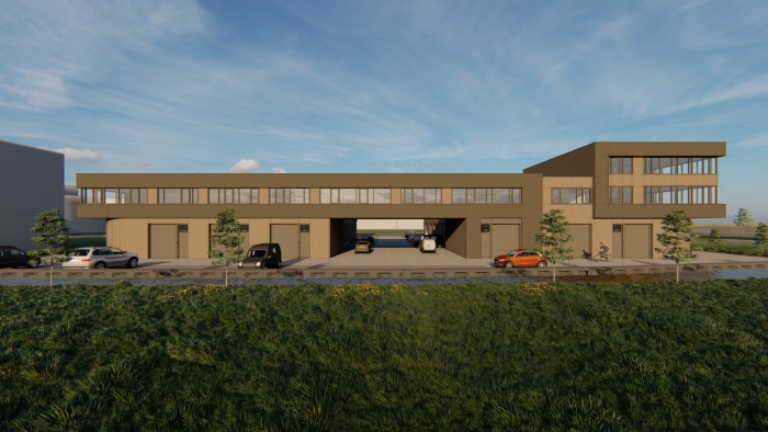 nieuwbouw 29 bedrijfsunits
