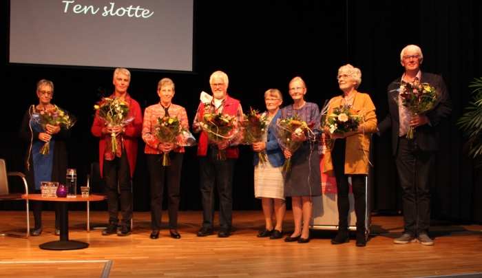 Bloemen voor de hoofdpersonen
