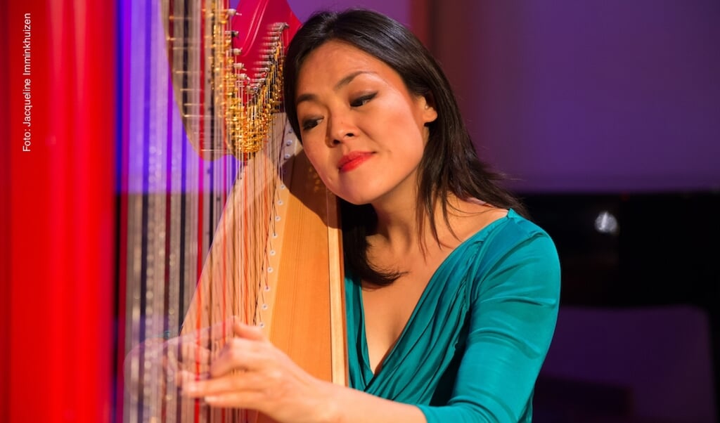Harpiste Lavinia Meijer speelt op 16 en 29 november twee soloconcerten in de Edesche Concertzaal. 