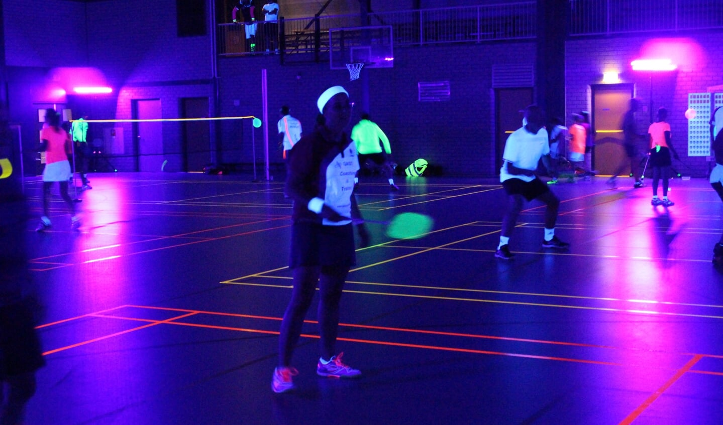 Blacklight Badminton Toernooi