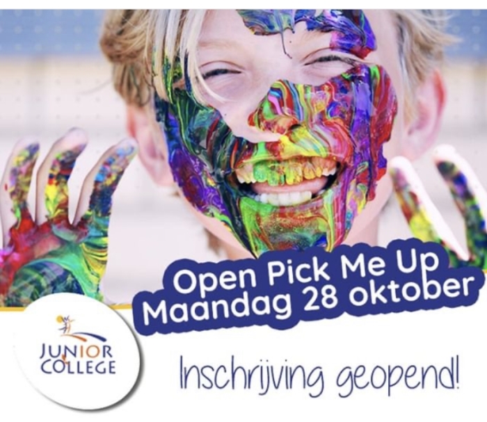 Open Pick-Me-Up op 28 oktober