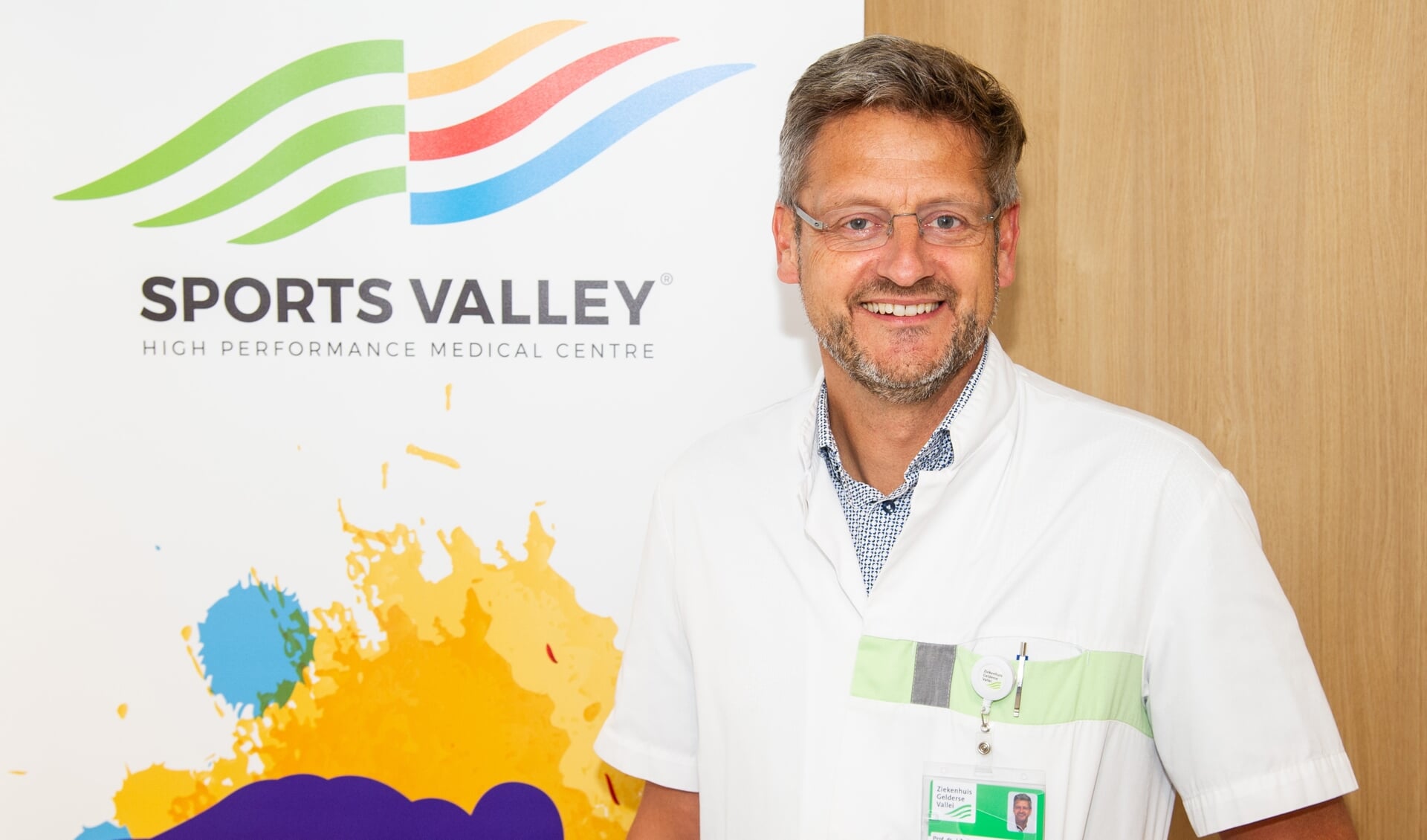 Prof. dr. Hans Zwerver, sportarts bij Sports Valley