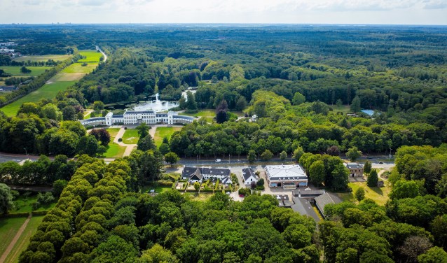 Het terrein rond Paleis Soestdijk.