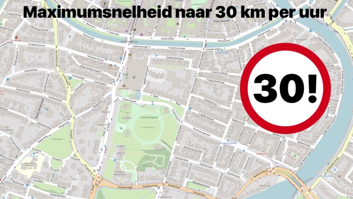 Zuidelijk deel centrum Haarlem