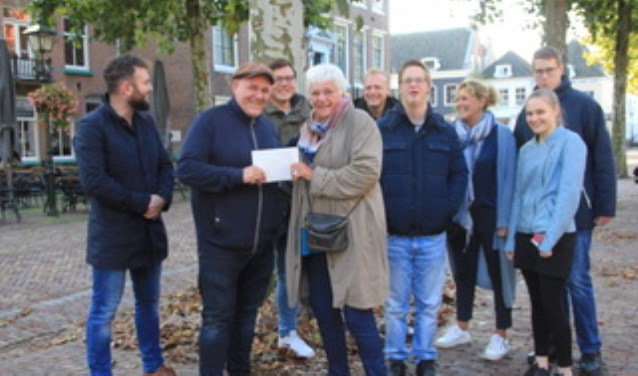 Een mooie bijdrage voor het hospice