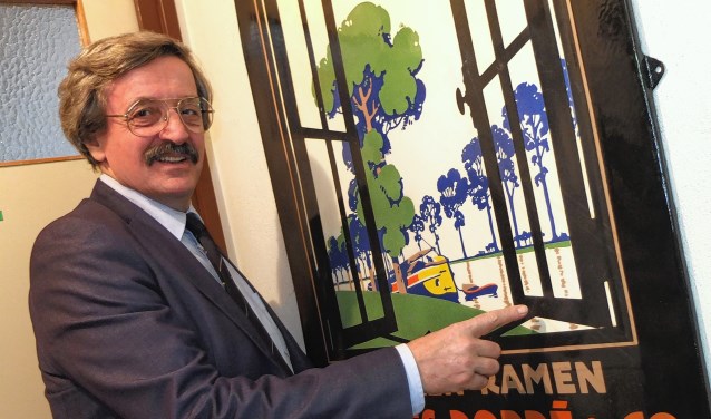 (Archieffoto) John Stoop maakt zich via Stichting Behoud Erfgoed De Vries Robbé al jarenlang sterk voor onder andere de voormalige fabriekshal van de Gorcumse staalgigant aan de Spijksedijk.