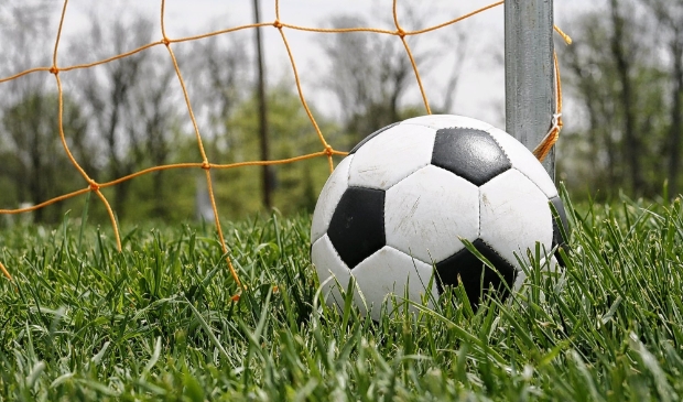<p>Voetbal stock, stock, goal</p>