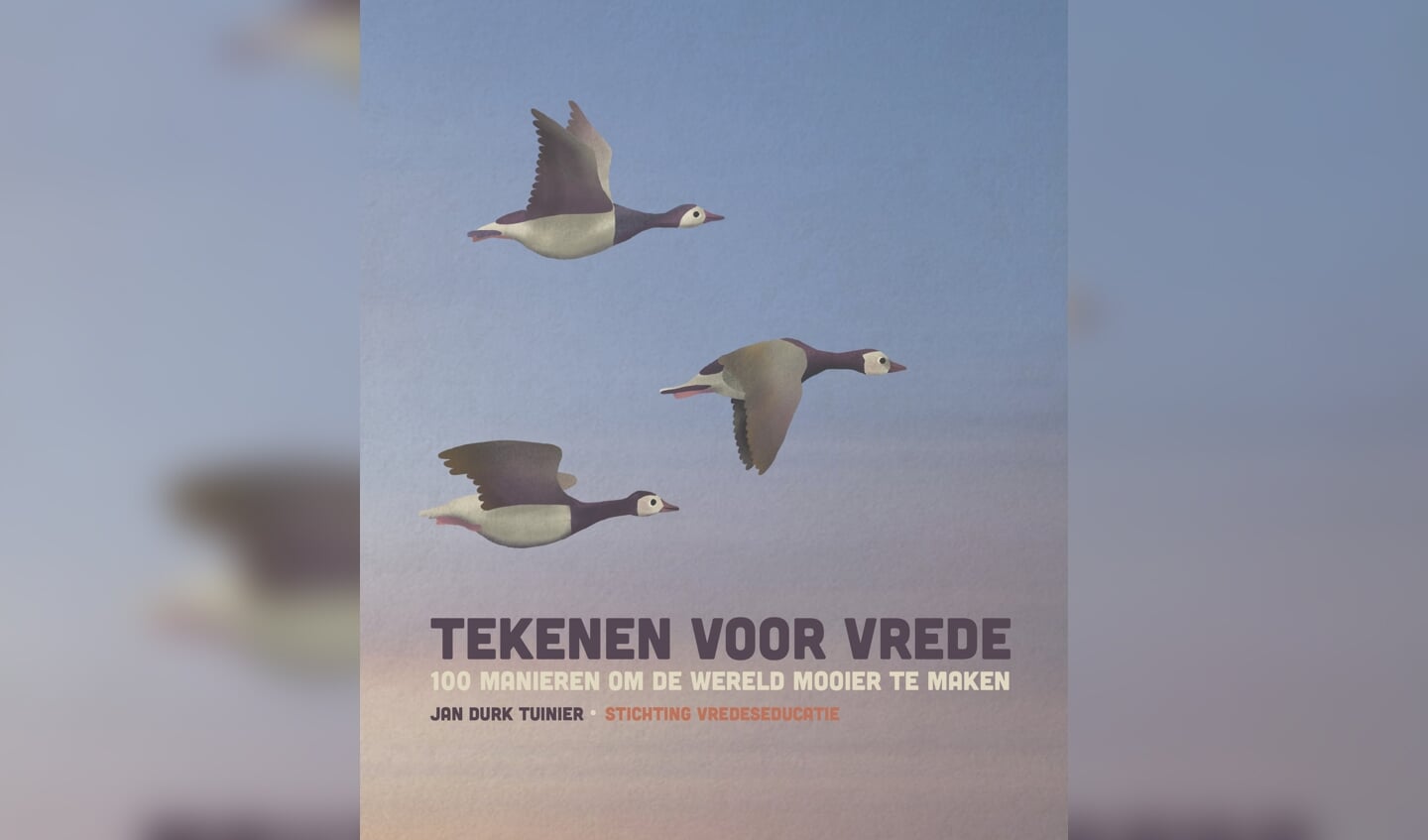 De cover van het boek Tekenen voor Vrede