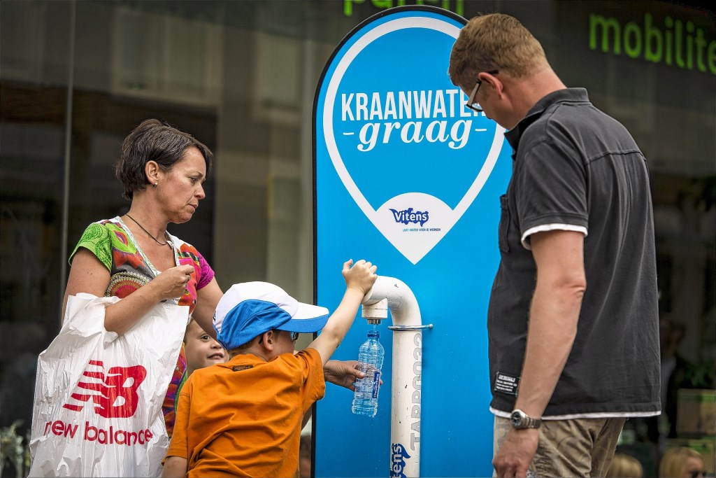 Watertappunt van Vitens