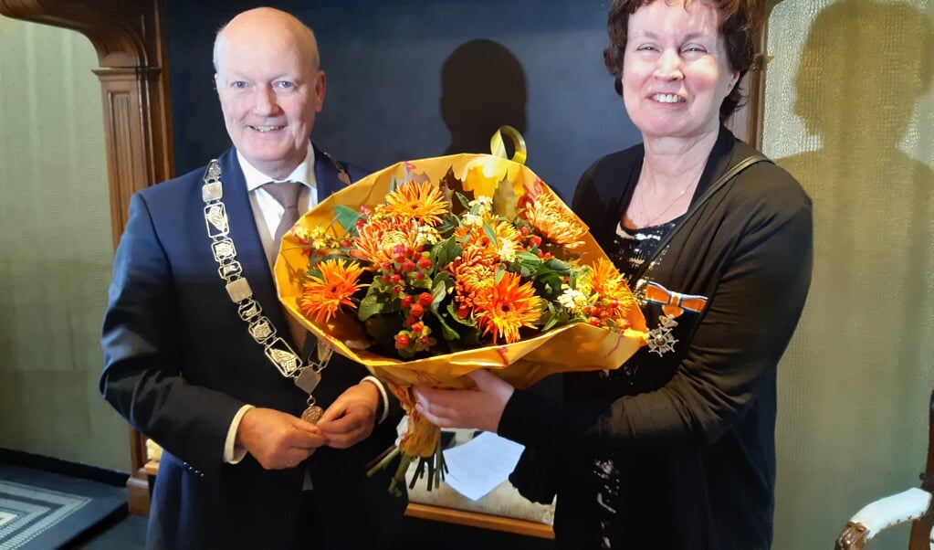Nel van Vulpen-Grootjans krijgt koninklijke onderscheiding. 