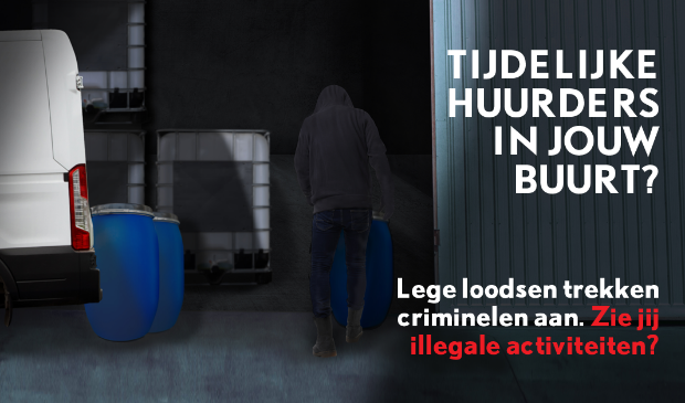 <p>De campagne waarschuwt tegen verhuur van leegstaande bedrijfsgebouwen in het buitengebied.</p>