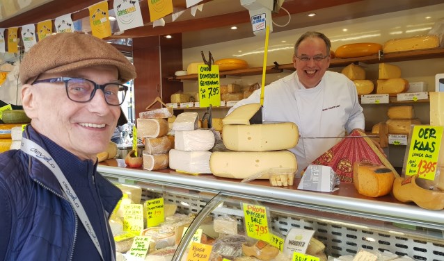 Henk Scheer, een vast en geliefd gezicht op de markt in Renswoude.