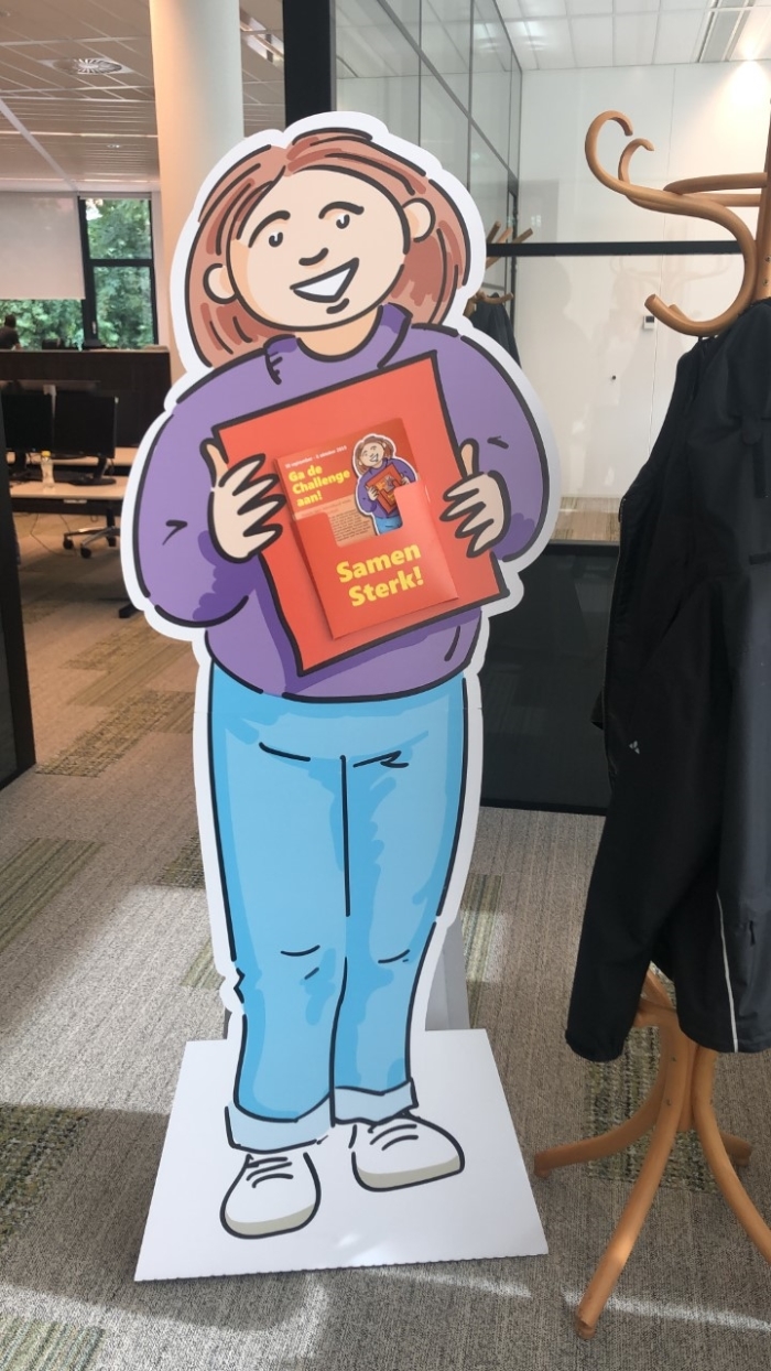 Mascotte Samen Sterk werkt!