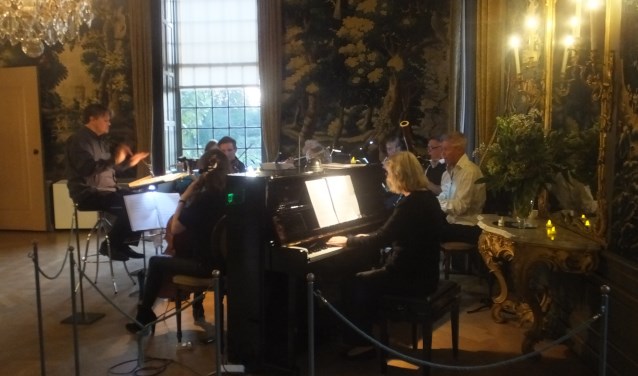 Onlangs werd gespeeld op de Lichtjesavond in Slot Zuylen