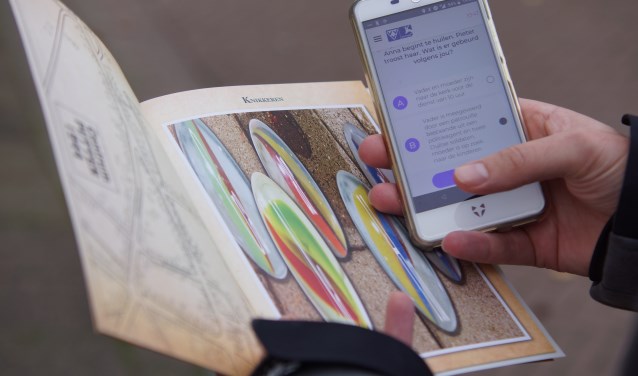 De Experienceroute kan gelopen worden met een app en routeboekje.