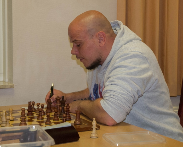 Mike Boom speelde sterk