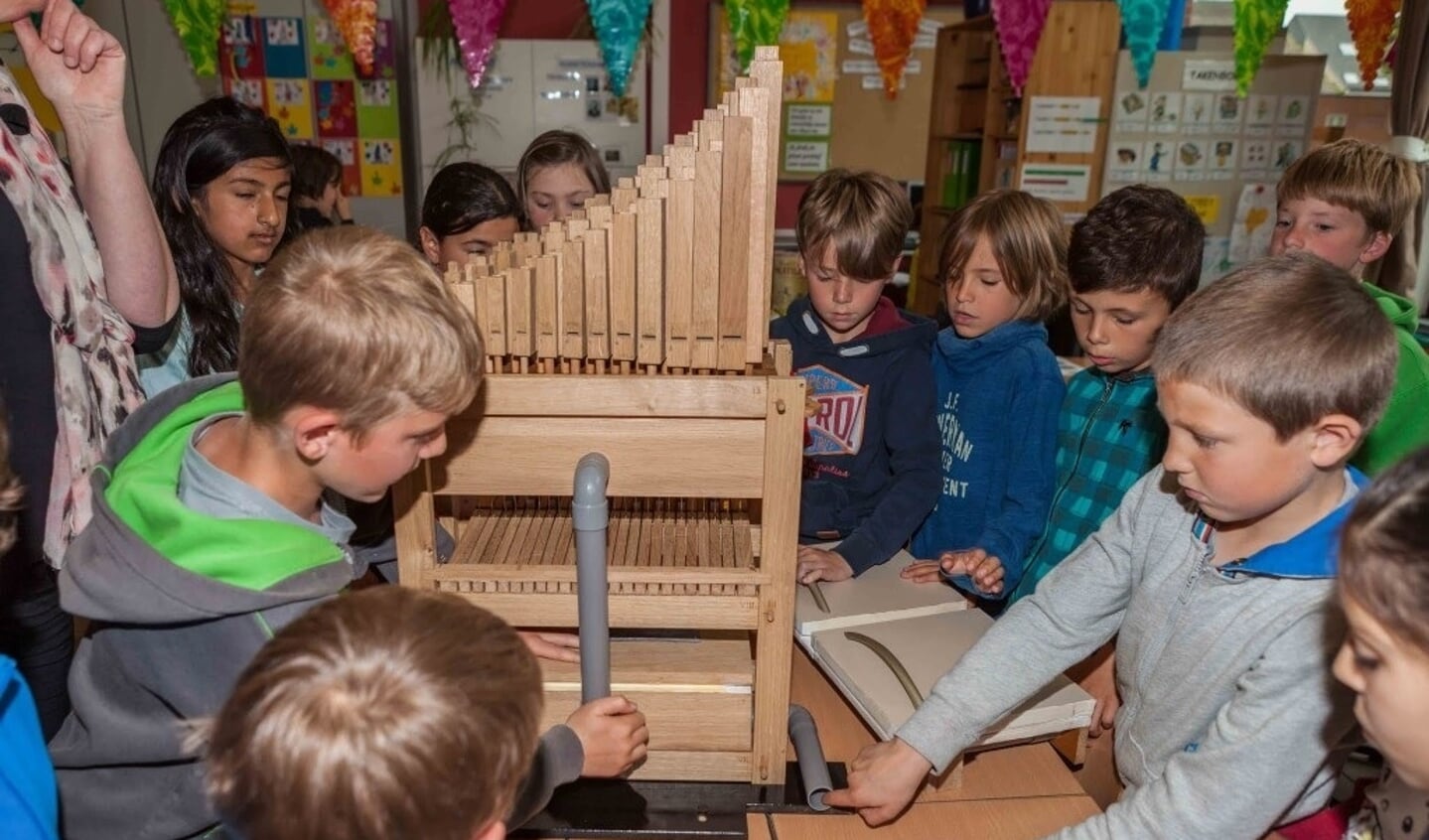 In de Grote Kerk gaat kinderen zelf een orgel bouwen